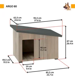 Cucce E Accessori Relativi-Ferplast Cuccia per cani da esterno