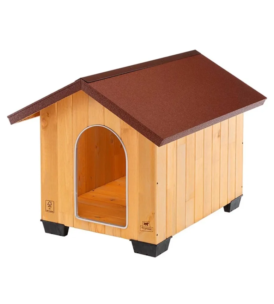 Sale Cuccia per cani da esterno "domus large" in pino nordico 81x101x78 cm Cucce E Accessori Relativi