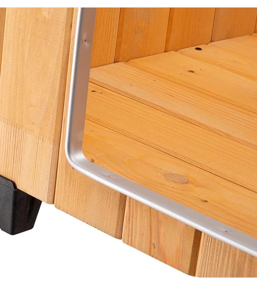 Ferplast Cucce E Accessori Relativi|Cuccia per cani da esterno "domus medium" in pino nordico 70x82x67 cm