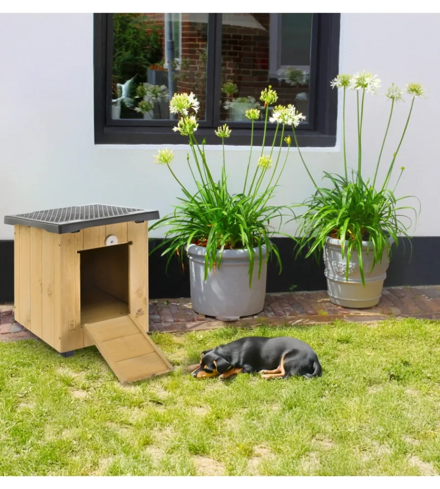Online Cuccia per cani da esterno "baita 40" in pino nordico 39x50x43 cm Cucce E Accessori Relativi