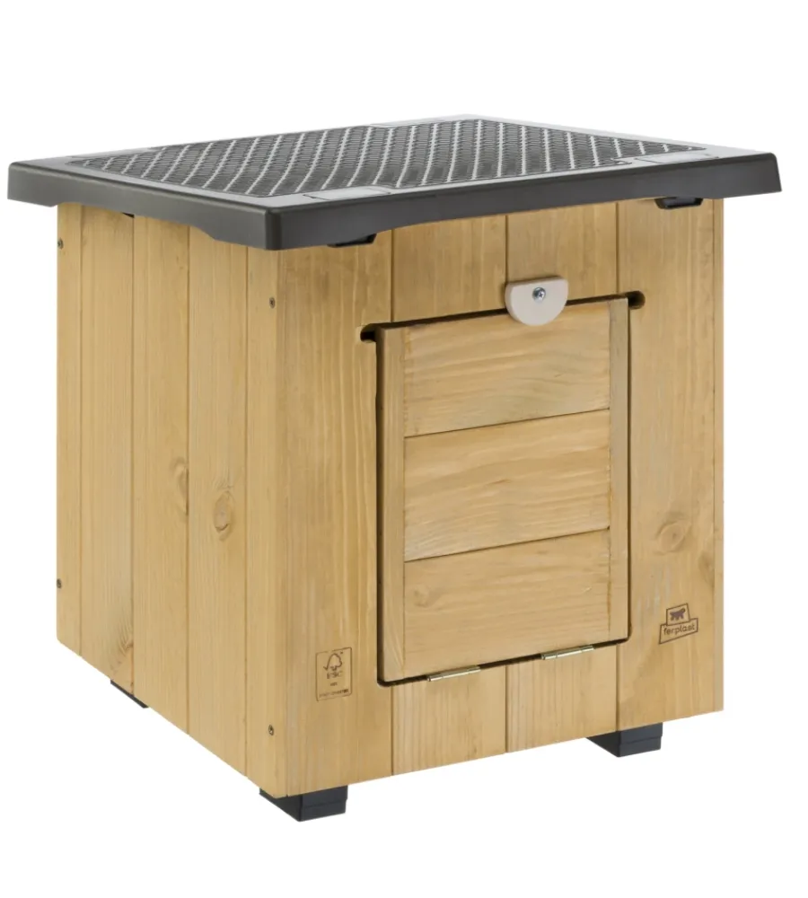 Online Cuccia per cani da esterno "baita 40" in pino nordico 39x50x43 cm Cucce E Accessori Relativi