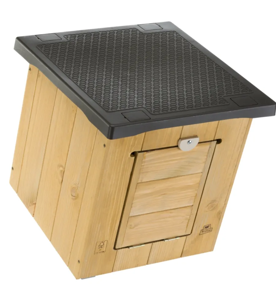 Online Cuccia per cani da esterno "baita 40" in pino nordico 39x50x43 cm Cucce E Accessori Relativi