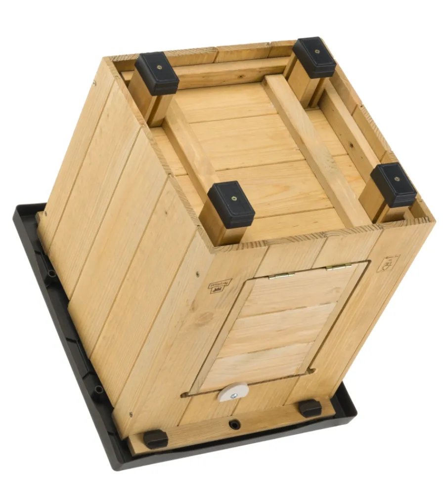 Online Cuccia per cani da esterno "baita 40" in pino nordico 39x50x43 cm Cucce E Accessori Relativi