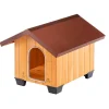 Ferplast Cucce E Accessori Relativi|Cuccia per cani da esterno "domus small" in pino nordico 60,5x73,5x54,4 cm