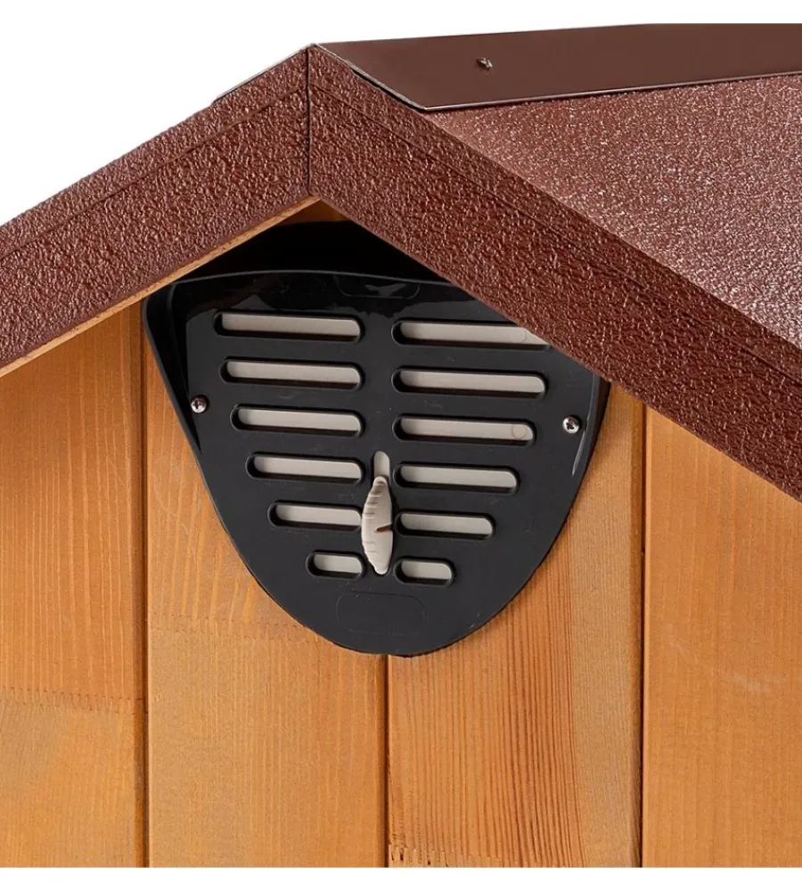 Ferplast Cucce E Accessori Relativi|Cuccia per cani da esterno "domus small" in pino nordico 60,5x73,5x54,4 cm