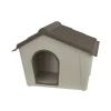 Hot Cuccia per cani da esterno artplast "pc2t" in polipropilene tortora 79x59,2x60,8 cm Cucce E Accessori Relativi