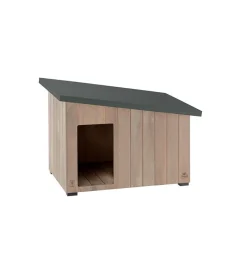 Ferplast Cucce E Accessori Relativi|Cuccia per cani da esterno "argo 50" in pino nordico 58,5x42,5x44,5 cm