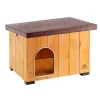 Ferplast Cucce E Accessori Relativi|Cuccia per cani da esterno "baita 50" in pino nordico 56x46,5x41,5 cm