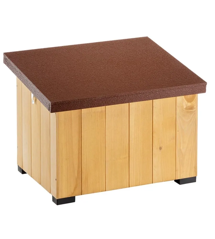 Ferplast Cucce E Accessori Relativi|Cuccia per cani da esterno "baita 50" in pino nordico 56x46,5x41,5 cm