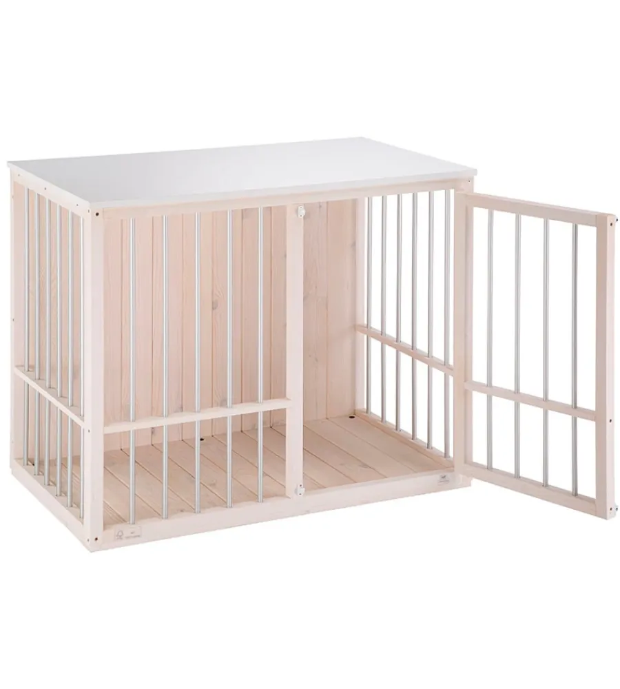 Ferplast Cucce E Accessori Relativi|Cuccia per cani da interno "dog fort" in legno 100,5x59x82,5 cm