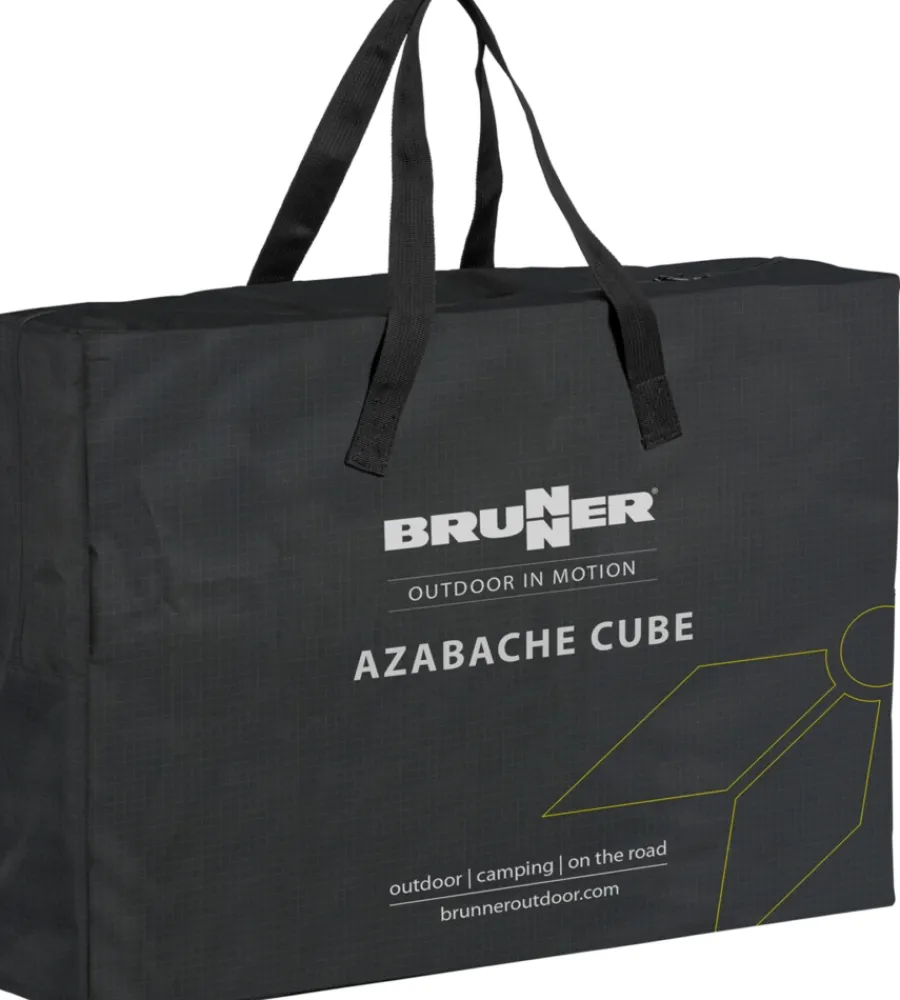 Best Cucina da campeggio pieghevole "azabache cube" in alluminio e poliesetere grigio 1 scomparto 65x45x58/81 cm Campeggio