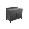Hot Cucina da esterno modulare solaria "modulo 4" in alluminio antracite 120x60x90 cm Barbecue