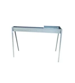New Cuocispiedini a carbonella "milano 80+40" con kit paratia 119x49,5x91 cm Barbecue