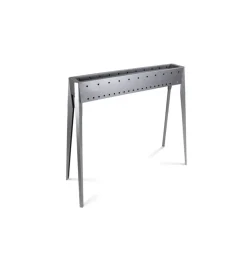 Outlet Cuocispiedini a carbonella "miami 800 f" in ferro alluminato 106x36x83 cm Barbecue