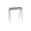 Lisa Barbecue|Cuocispiedini "milano 80" in acciaio inox 78,5x32,5x79,5 cm