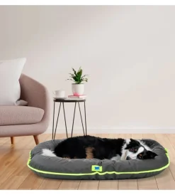 Hot Cuscino per cani "oscar 80" nero, 80x60x11 cm - Cuscini E Brandine