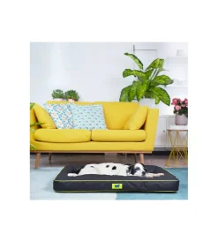 Cuscini E Brandine-Ferplast Cuscino "polo 110" nero, 110x70x8 cm -