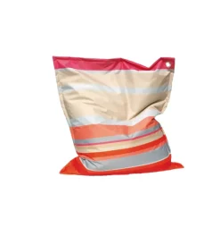 Poltrone E Pouf|Cuscinone riga fucsia armonia 135x135x160 cm