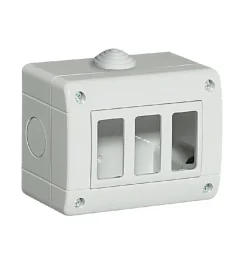 Serie Civili|Custodia magic idrobox 3 posti ip40 sfuso - bticino.