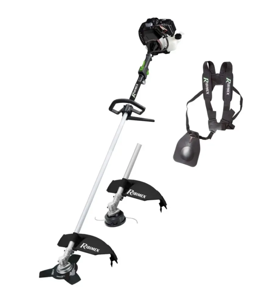 Ribimex Decespugliatori|Decespugliatore a scoppio "prdebt521" con sistema di raffreddamento ad aria 2t 52 cc