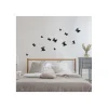 Sale Decoro murale 3d "black butterflies" Decorazione Pareti