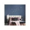 Decorazione Pareti- Decoro murale 3d "white metal butterflies"