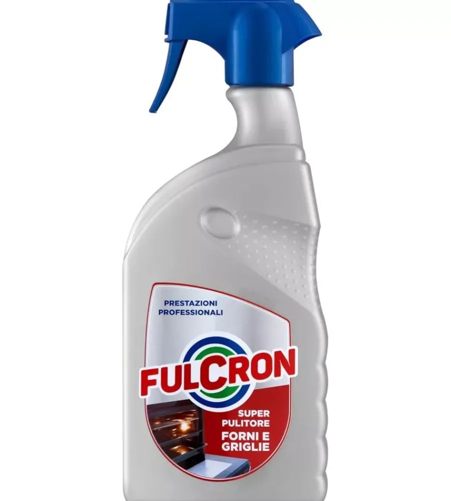 Detergente spray per forni e griglie fulcron "super pulitore" 750 ml Detersivi E Accessori