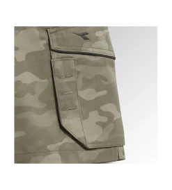 Discount bermuda da lavoro poly camo grigio camouflage, tg xl Pantaloni|Pantaloni