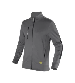 Diadora Maglie E Felpe|Maglie E Felpe|felpa da lavoro sweatshirt zip grigio, tg xl