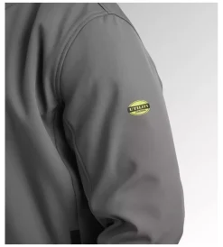 Diadora Giacche E Gilet|Giacche E Gilet|giacca da lavoro softshell level litework grigio, tg. l