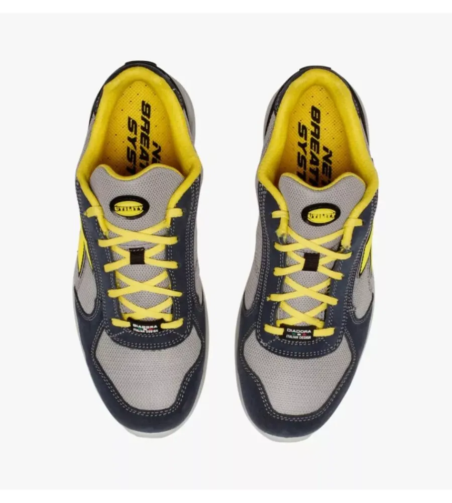 Scarpe Antinfortunistiche|Scarpe Antinfortunistiche-Diadora scarpa da lavoro antinfortunistica run net airbox low s1p src, blu tg.43