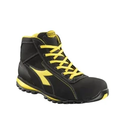 Diadora Scarpe Antinfortunistiche|Scarpe Antinfortunistiche|scarpe alte da lavoro antinfortunistiche glove mid s3 nero, tg 43