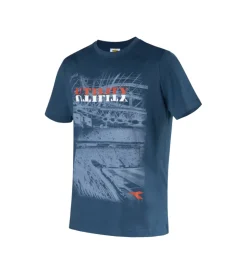 Best t-shirt da lavoro manica corta organic blu, tg l T-Shirt E Camicie|T-Shirt E Camicie