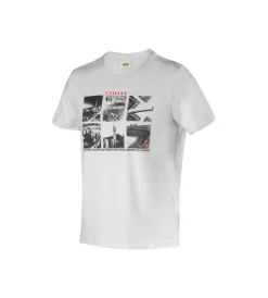 Diadora T-Shirt E Camicie|T-Shirt E Camicie|t-shirt da lavoro manica corta organic bianco, tg xxl