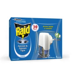 Coltivazione E Cura|Diffusore liquido antizanzare raid "30 notti" con ricarica