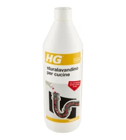 HG Detersivi E Accessori|Disgorgante sturalavandino per cucine, 1 litro