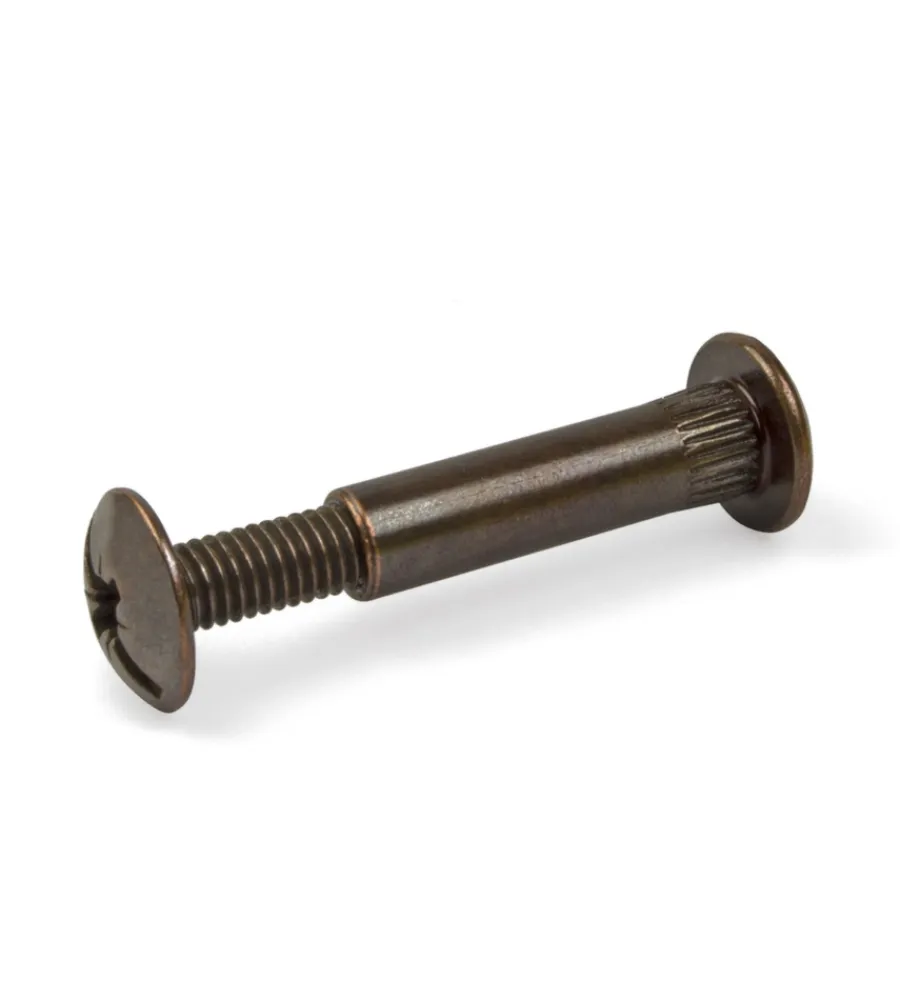 Ferramenta Per Mobili E Infissi- Distanziali - 30 - 45 mm. - ferro bronzato - 4 pz.