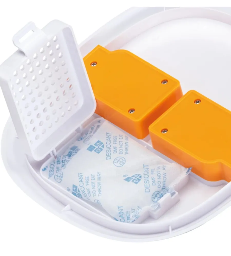 Ciotole-Ferplast Distributore automatico di cibo per cani e gatti "risto pet", 4 litri