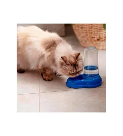 Outlet Distributore di cibo o acqua per cani e gatti "azimut 600", blu- Ciotole
