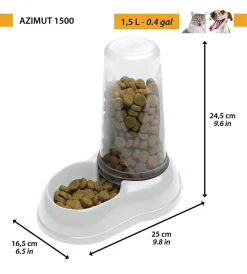 Ciotole-Ferplast Distributore di cibo o acqua per cani e gatti 