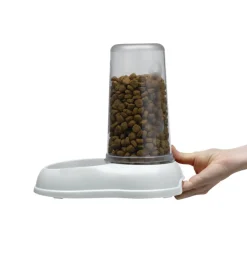 Ciotole-Ferplast Distributore di cibo o acqua per cani e gatti "azimut 600", bianco -