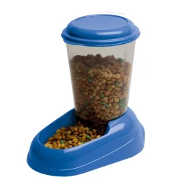 Ferplast Ciotole|Distributore di crocchette per cani e gatti 3 lt - zenith blu -