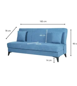 Divani-BellaHome Divano 3 posti 