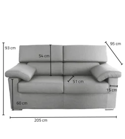 Divani-BellaHome Divano 3 posti