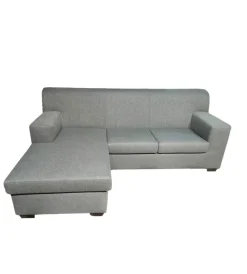 Sale Divano con penisola reversibile bellahome "tris" grigio 218x162x90cm Divani