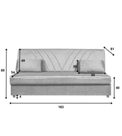 BellaHome Divani|Divano letto