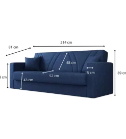Divani-BellaHome Divano letto