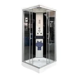 Clearance Doccia idromassaggio "venere" con sedile 90x90x215 cm Docce E Accessori