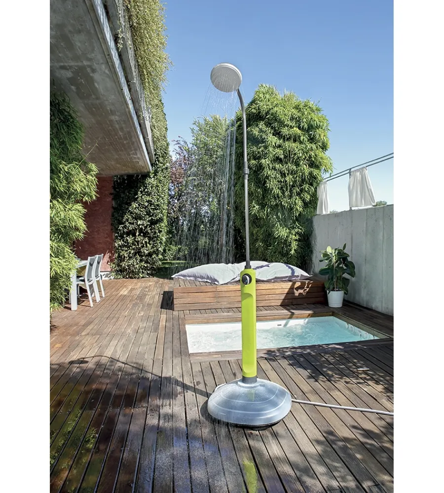 Piscine- Doccia solare da giardino sunny niagara lime