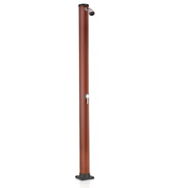 Piscine-Gre Doccia solare per giardino in pvc effetto legno 20 l - cod. ar1020w